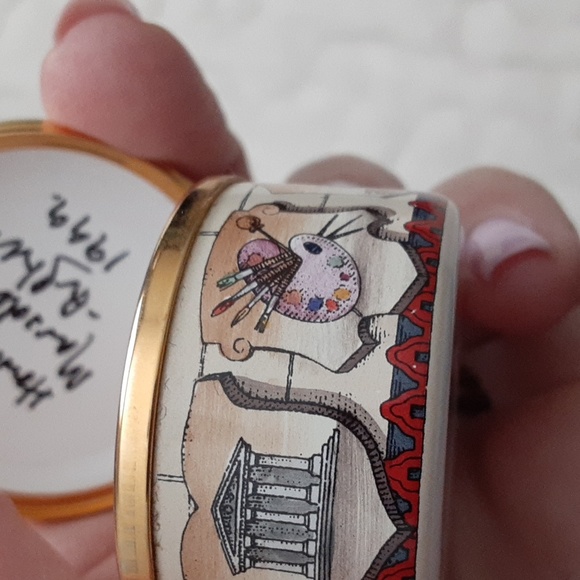 🇬🇧 Her Majesty The Queen ! Pre -owned, Halcyon Days Enamels - Picture 11 of 14